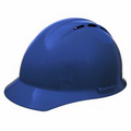 Americana Vent Hard Hat w/ 4 Point Slide Lock - Blue
